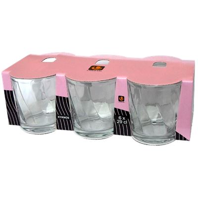 UNIGLASS Kyknos Set 6 Pahar Whisky 285 ml