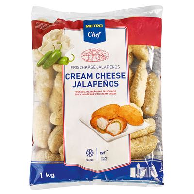 METRO Chef Jalapenos cu Crema de Branza 1 Kg ❄