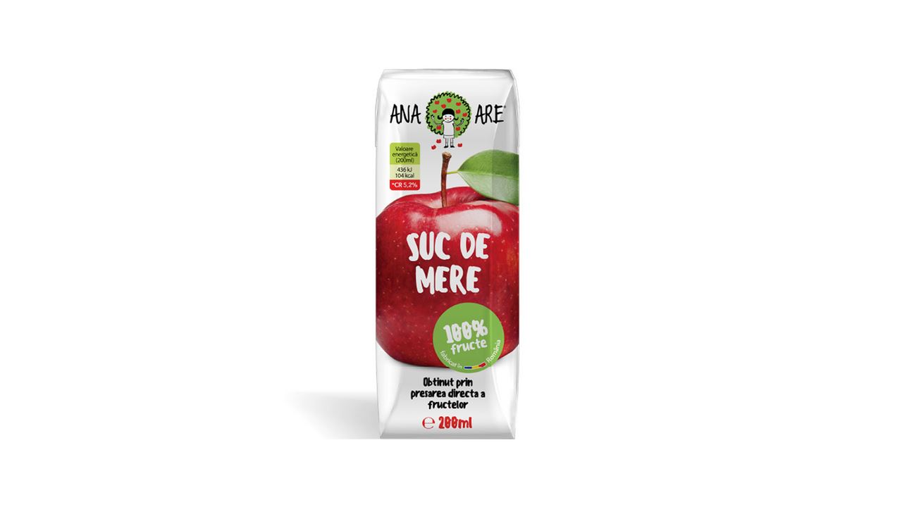 Ana Are Suc de Mere Natural 0,2 L
