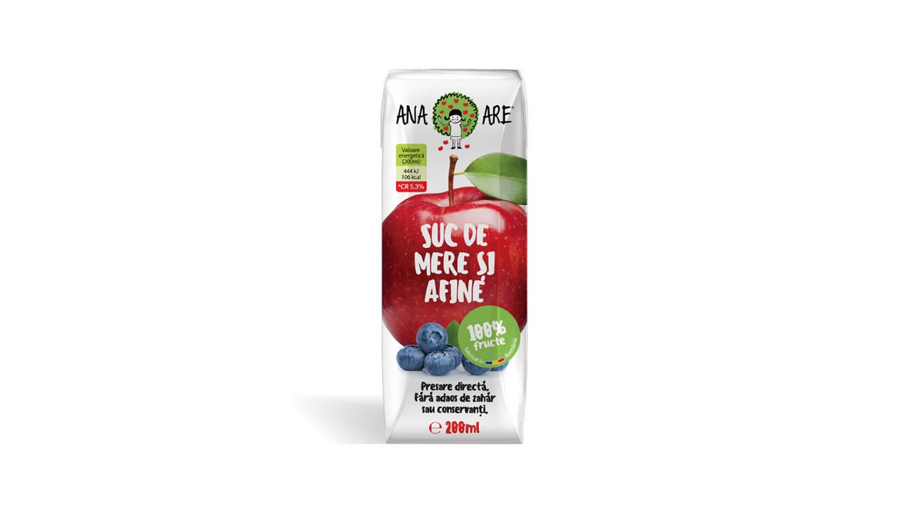 Ana Are Suc de Mere și Afine 0,2 L