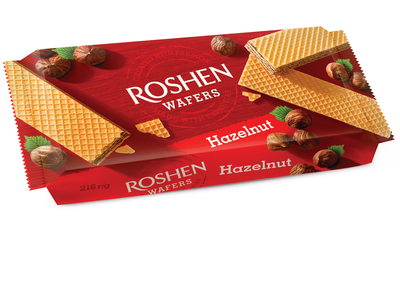 ROSHEN Napolitane Alune 216 g