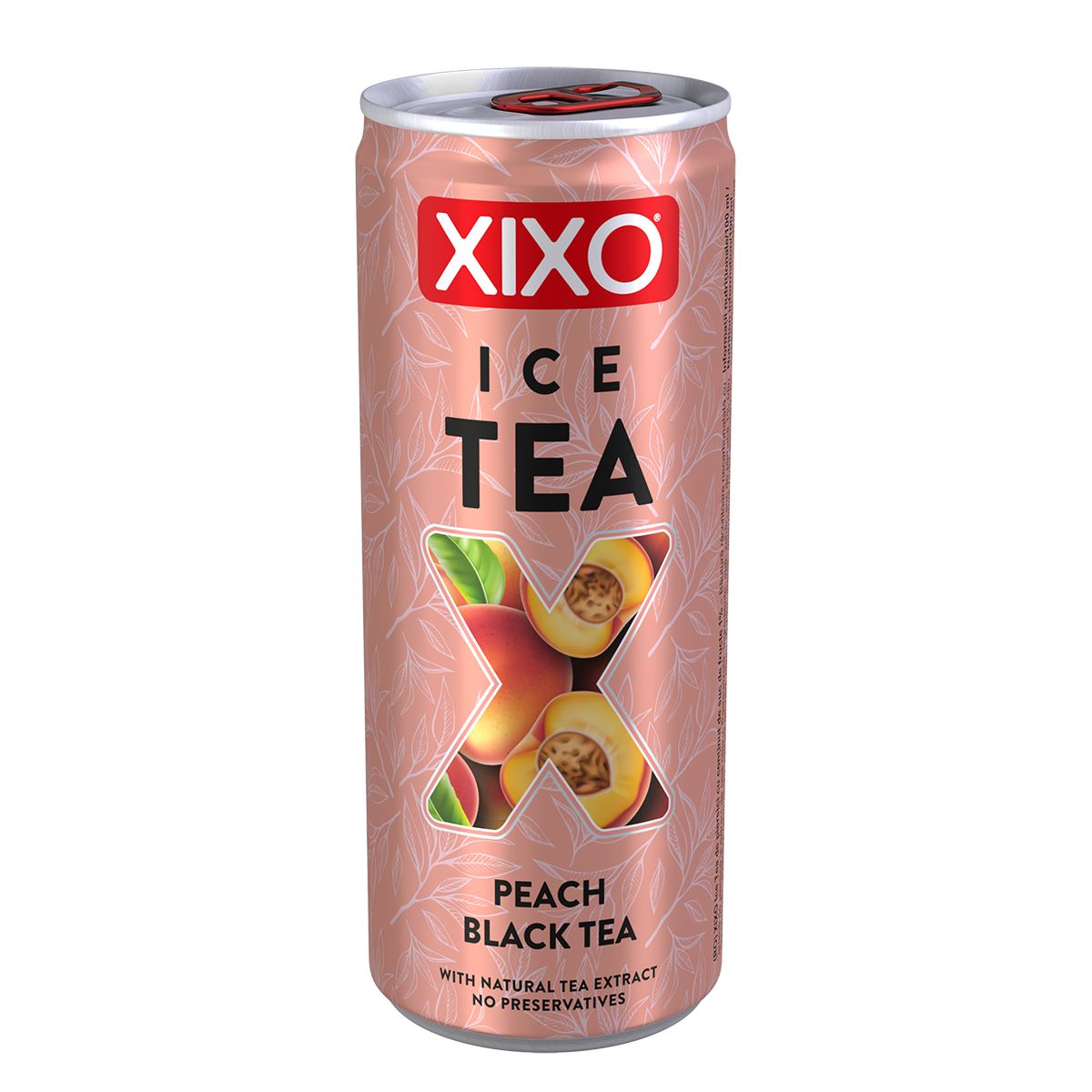 Xixo Băutură Necarbogazoasă cu Gust de Piersică 0,25 L, 24 buc.