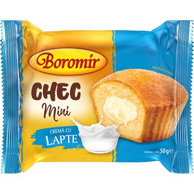 Boromir Mini Chec Crema Lapte 13 x 50 g