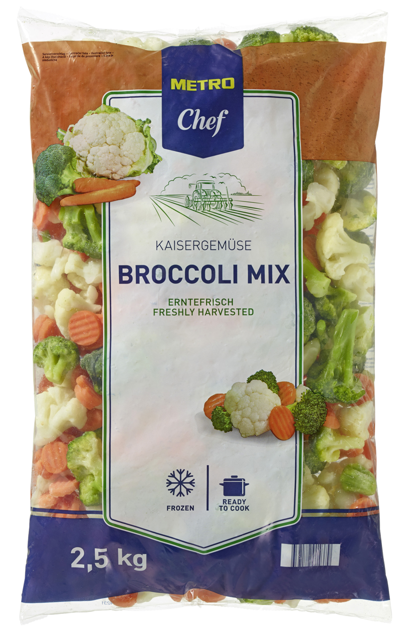 METRO Chef Mix de Broccoli 2,5 Kg ?