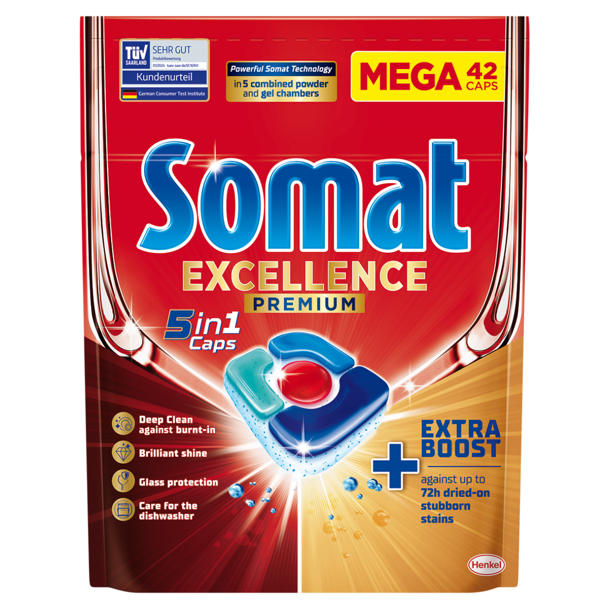 Somat Excellence Detergent Masina de Spalat Vase 42 Tablete