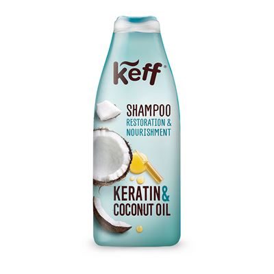 KEFF Sampon Keratina & Cocos 500 ml