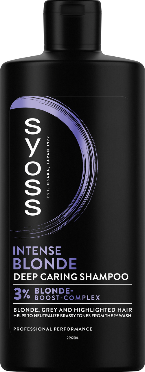 syoss Blonde & Silver Sampon 440 ml