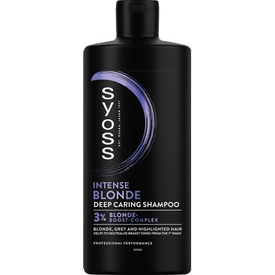 syoss Blonde & Silver Sampon 440 ml