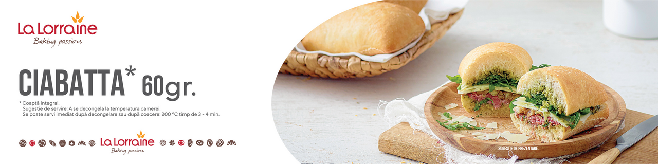 La Lorraine Ciabatta 50 x 60 g ?