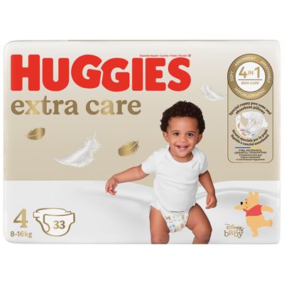 HUGGIES 33 Scutece Extra Care Nr 4 8-16 Kg