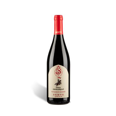 SERVE VINUL CAVALERULUI Feteasca Neagra Vin Rosu Sec SGR 0,75 L