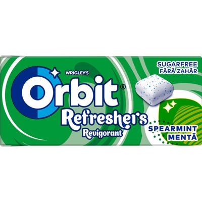 Orbit Guma de Mestecat Aroma Menta 12 x 17,9 g