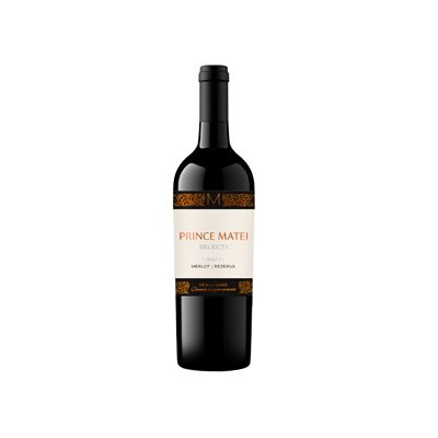 PRINCE MATEI SELECTII Merlot Vin Rosu Sec SGR 0,750 L