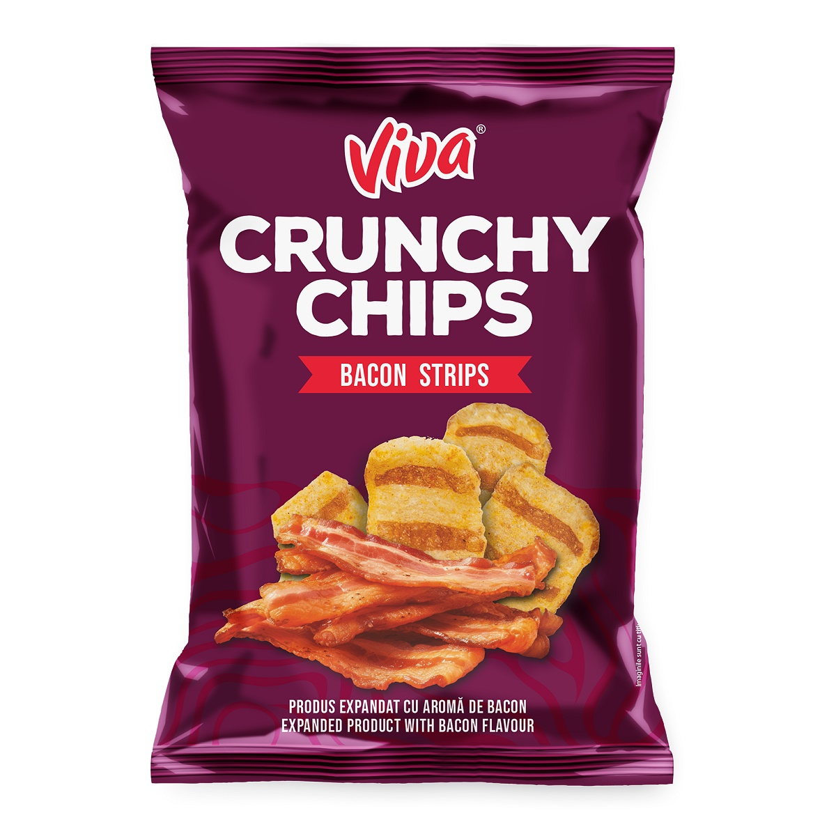 Viva Chips Crocant Bacon 80 g