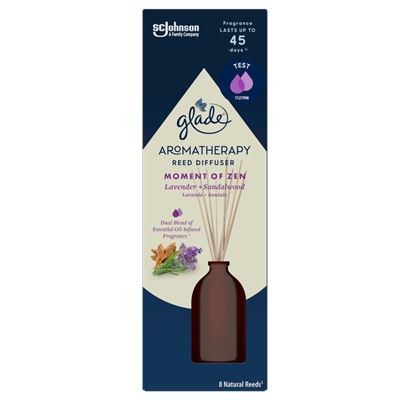 GLADE Reed Diffuser Odorizant Camera Lavanda si Santal 80 ml