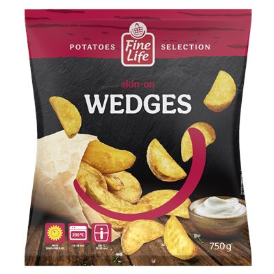 Fine Life Cartofi Wedges 750 g ❄