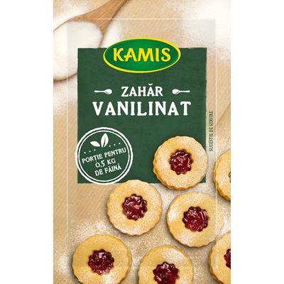 KAMIS Zahar Vanilinat 10 x 7,5 g