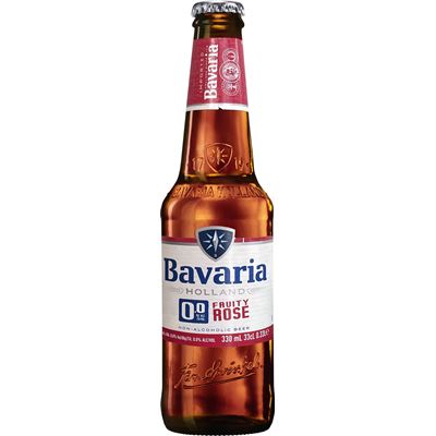 Bavaria Bere AromaFructe Rosii 0% SGR 6 x 0,33 L