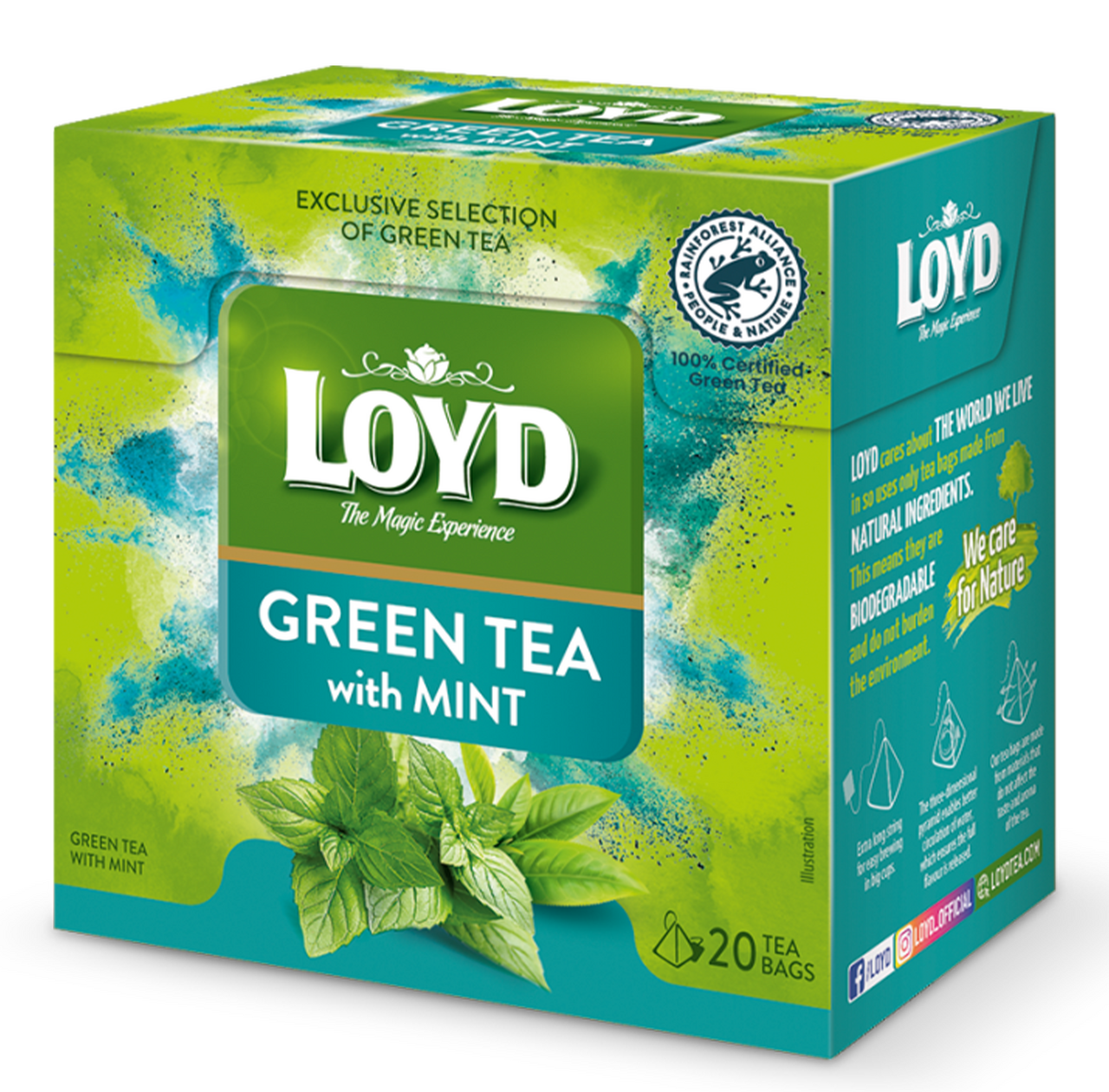 LOYD Ceai Verde de Menta 30 g