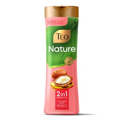 TEO Nature Sampon 2in1 Ulei de Argan 350 ml