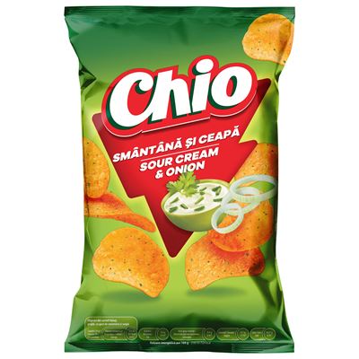 Chio Chips Smantana & Ceapa 125 g