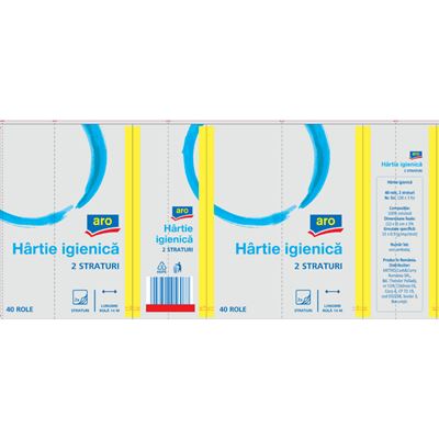 aro Hartie Igienica 2 Straturi 40 Role