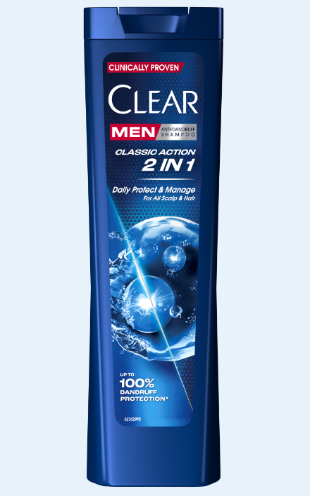 CLEAR Men Sampon Clasic 225 ml