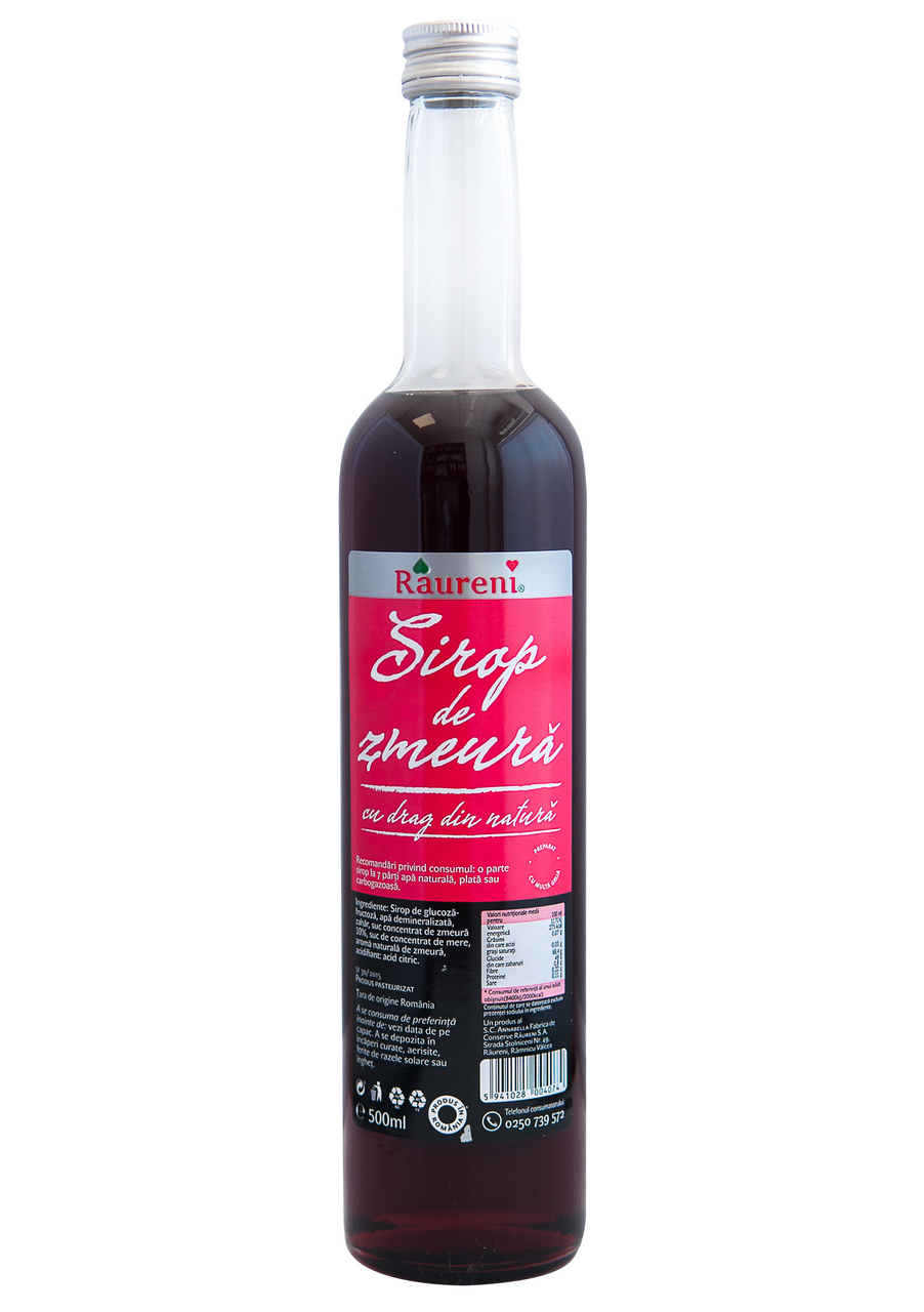 Raureni Sirop Zmeura 0,5 L