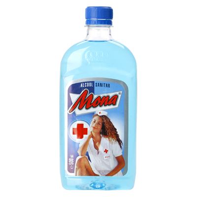 MONA Alcool Sanitar cu 70% Alcool 6 x 0,5 L