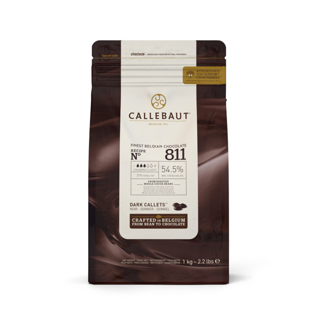 CALLEBAUT Ciocolata Neagra 1 Kg