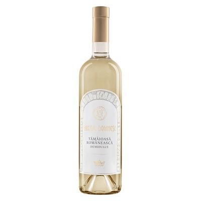 BECIUL DOMNESC Tamaioasa Romaneasca Vin Alb Demidulce SGR 0,75 L