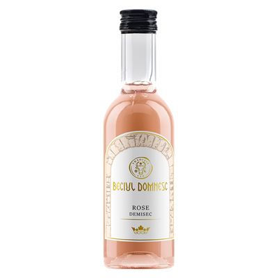 BECIUL DOMNESC Vin Rose Demisec SGR 0,187 L