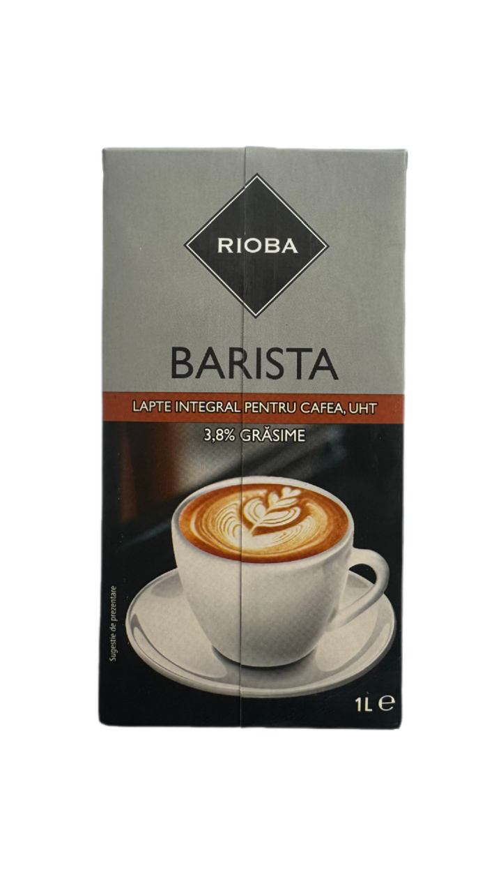 RIOBA Barista Lapte UHT pentru Cafea 3,8% 1 L