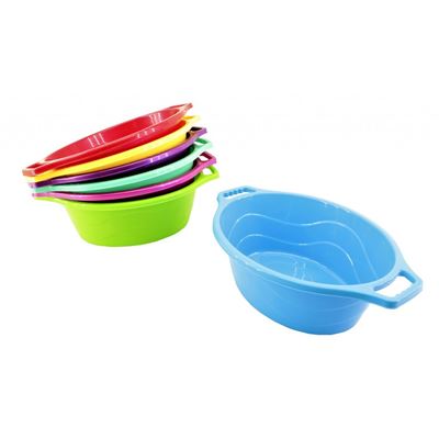 sterk PLAST Lighean Oval cu Manere 40 L