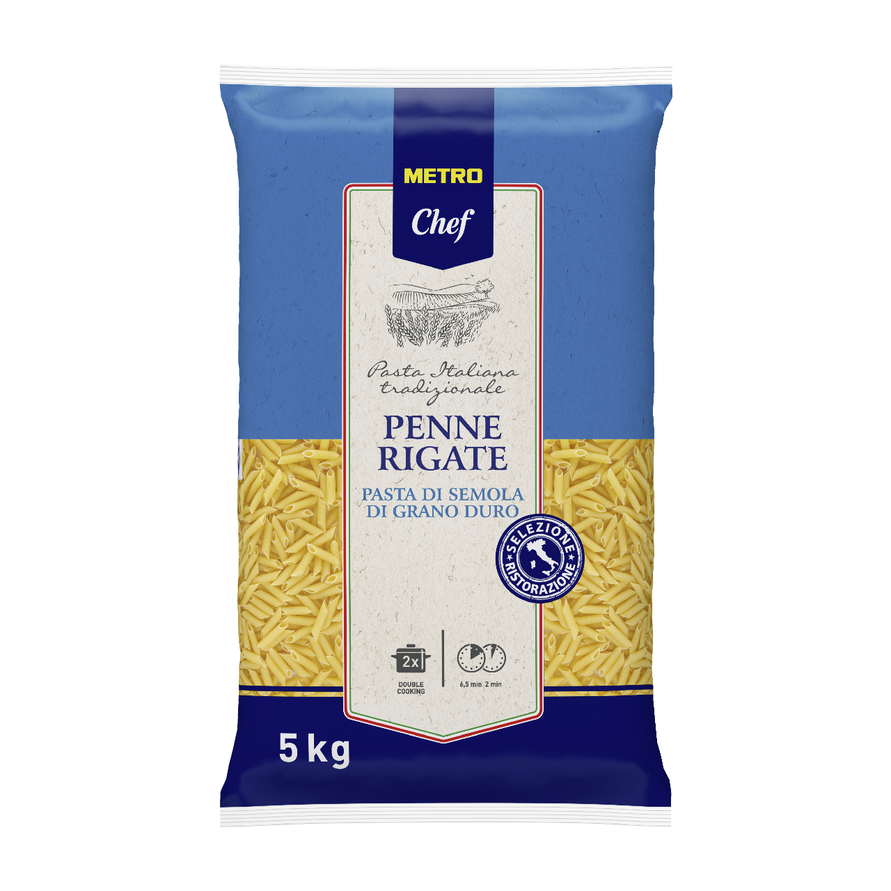 METRO Chef Penne Rigate 5Kg