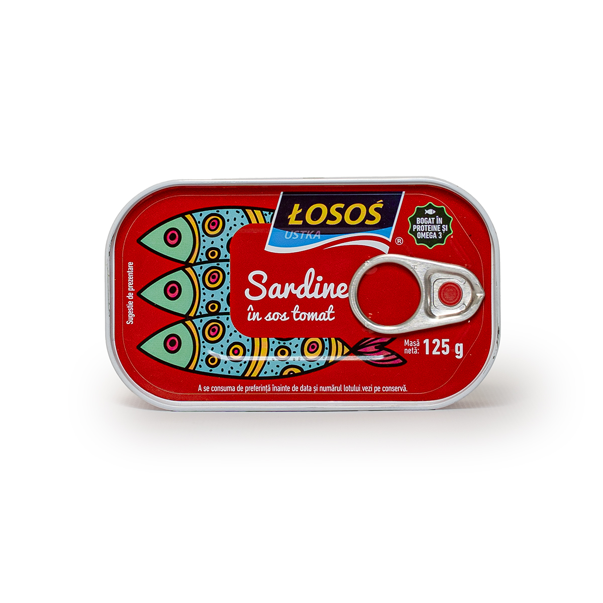 LOSOS Sardine in Sos Tomat 125 g