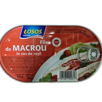 LOSOS File Macrou in Sos Tomat 175 g