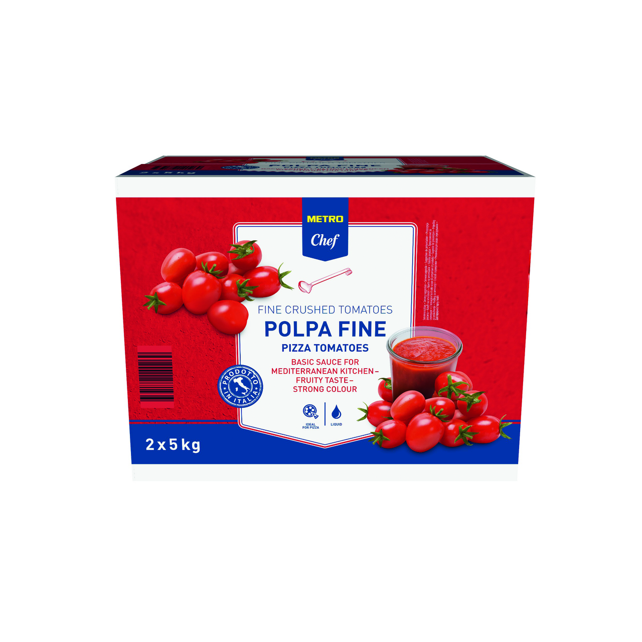 METRO Chef Pulpa Rosii Fina Tocata 10 Kg