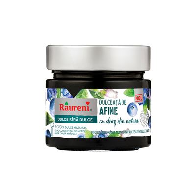 Raureni Dulceata Afine fara Zahar 240 g