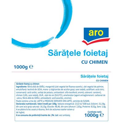 aro Saratele Foietaj Chimen 1 Kg
