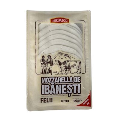 MIRDATOD Mozzarella de Ibanesti Felii 120 g