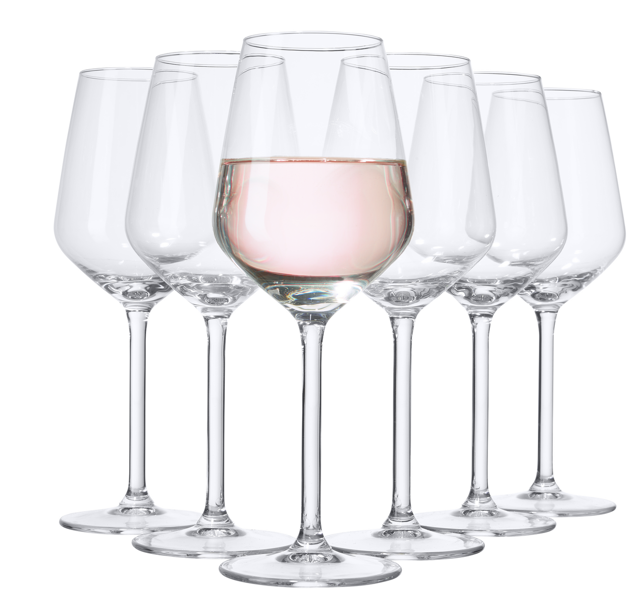 METRO PROFESSIONAL Pahare Carre Vin Rose 6 x 380 ml