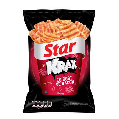 Krax Snacks Bacon 6 x 60 g