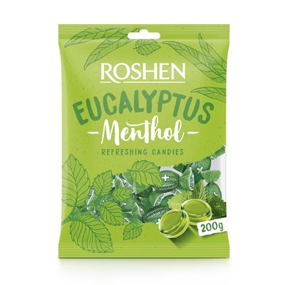 ROSHEN Dropsuri cu Eucalipt si Mentol 200 g