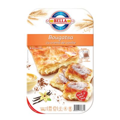 BELLA Bougatsa Crema Vanilie 500 g ❄