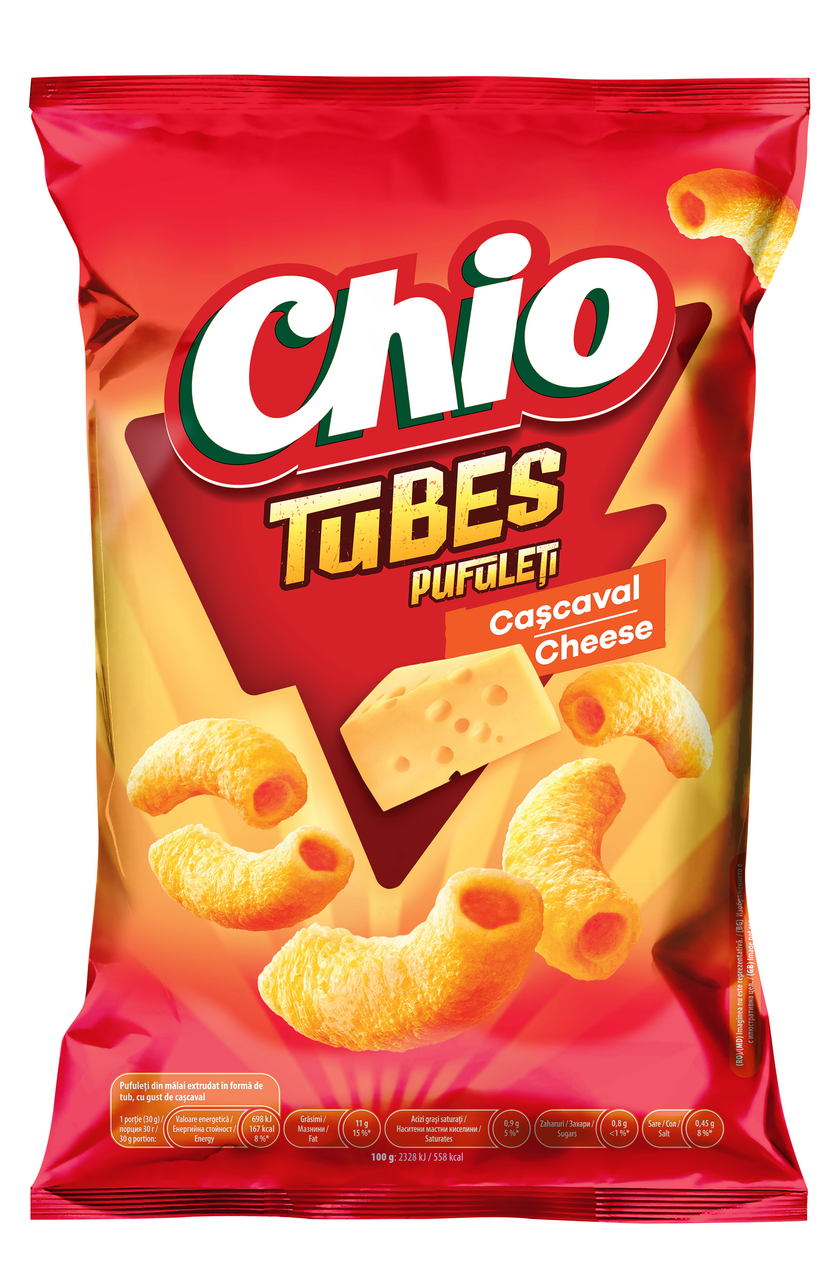 Chio Tubes Pufuleti Cascaval 80 g