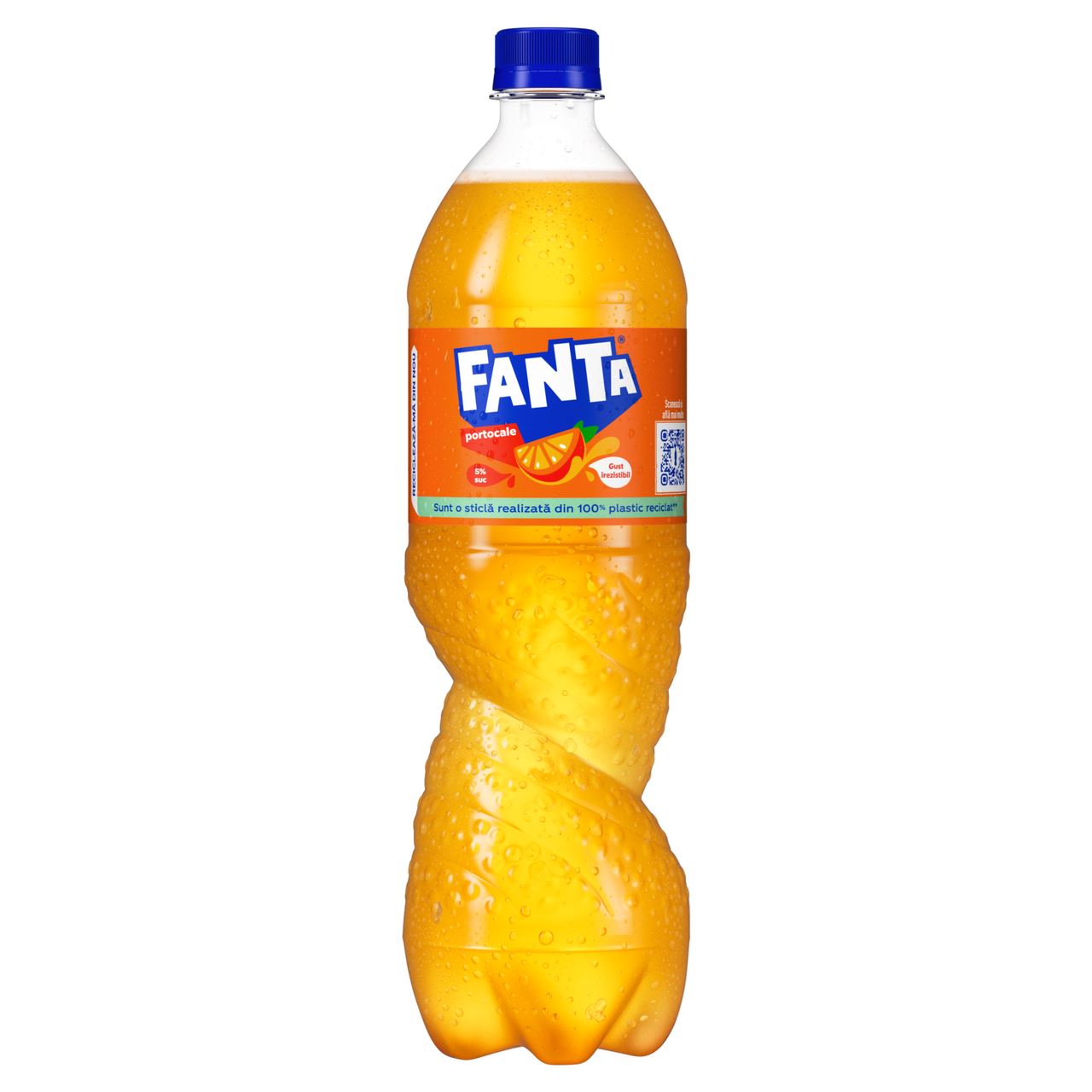 Fanta Orange Băutură Răcoritoare Carbogazoasă 1 L, 6 sticle