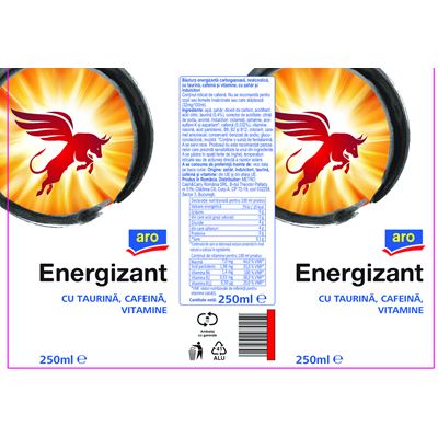 aro Bautura Energizanta Carbogazoasa SGR 24 x 0,5 L