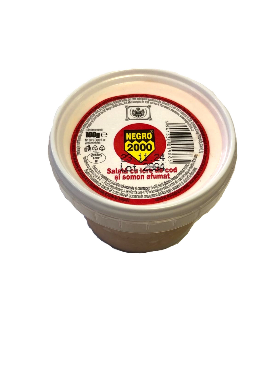 NEGRO 2000 Salata Icre Cod & Somon Afumat 100 g