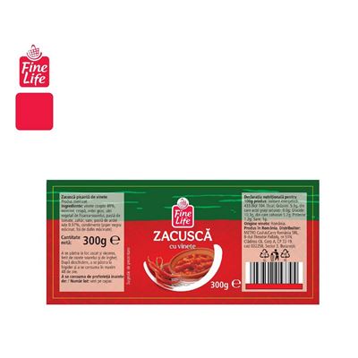 Fine Life Zacusca Picanta 300 g